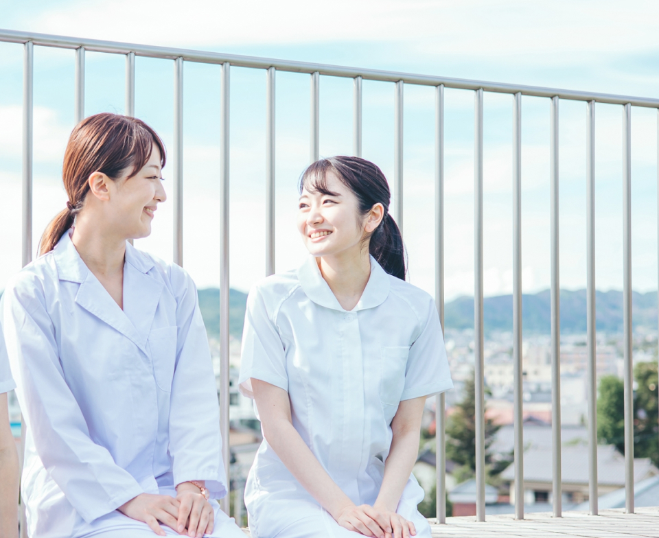 相談できる環境! 心に余裕がもてる職場